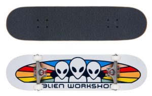 skateboard complete slideinline alien workshop