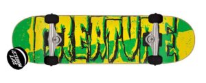 skateboard creature logo green slideinline