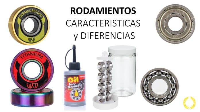 rodamientos, caracteristicas, diferencias, scooter, inline, skateboard, longoboard