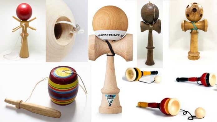 kendama, historia, palo, bote, bola, trucos