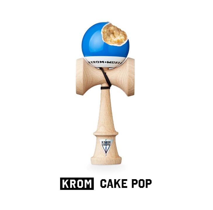 krom, kendama, edible, cake pop