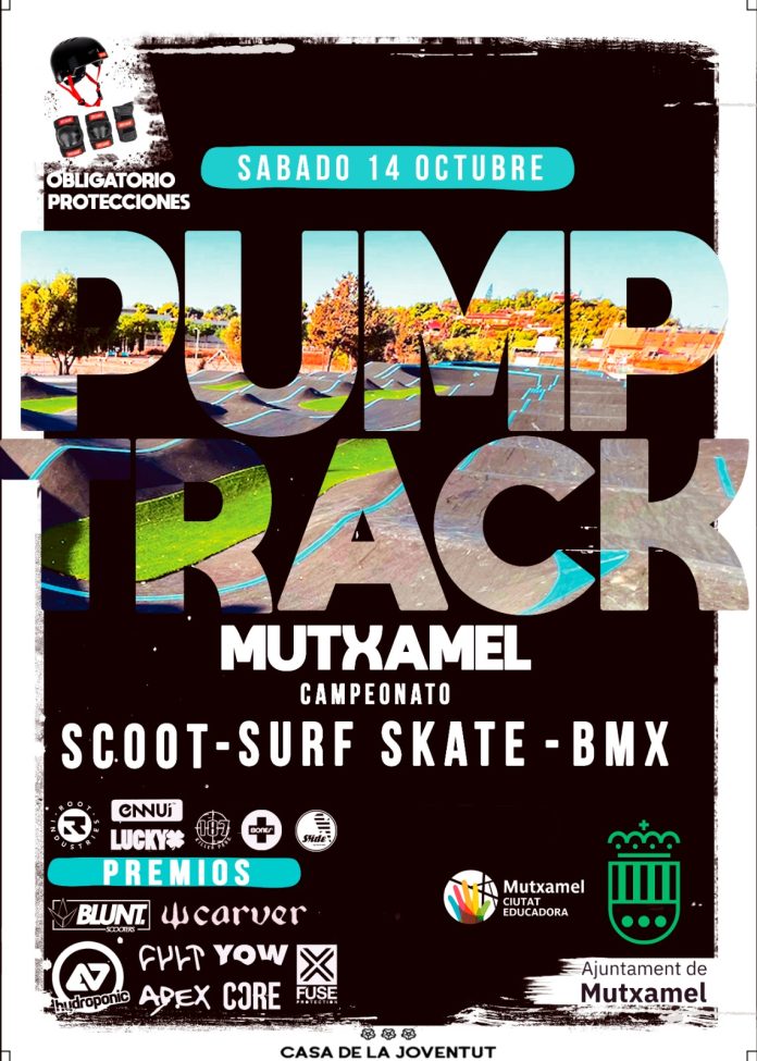 cartel, mutxamel, pumptrack, competicion